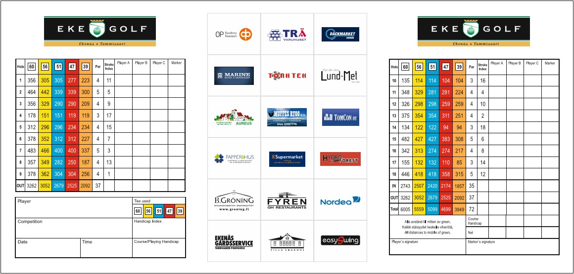 ScoreCard back 20